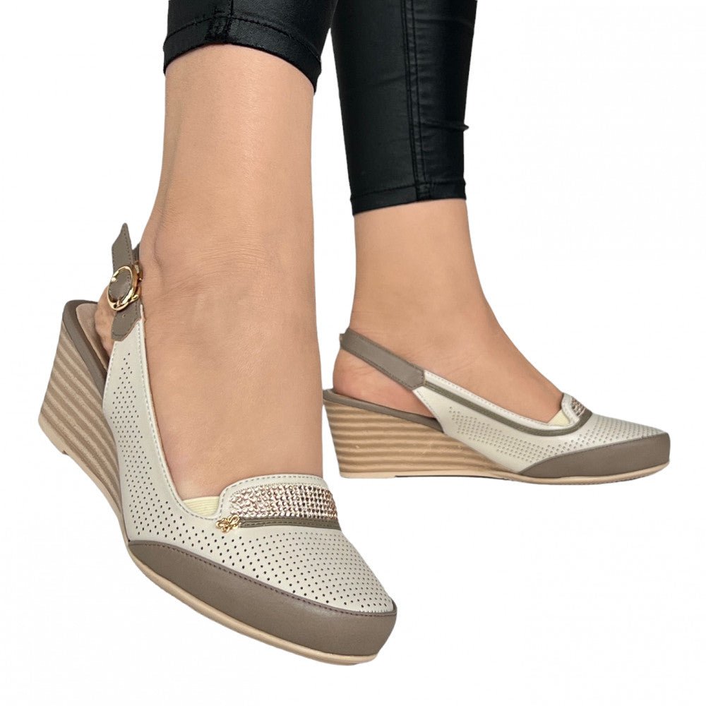 Pantofi Casual Ibiza Bej - BristoGool
