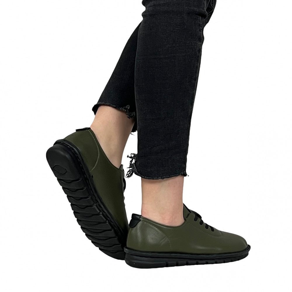 Pantofi Casual Ilona Kaki - BristoGool