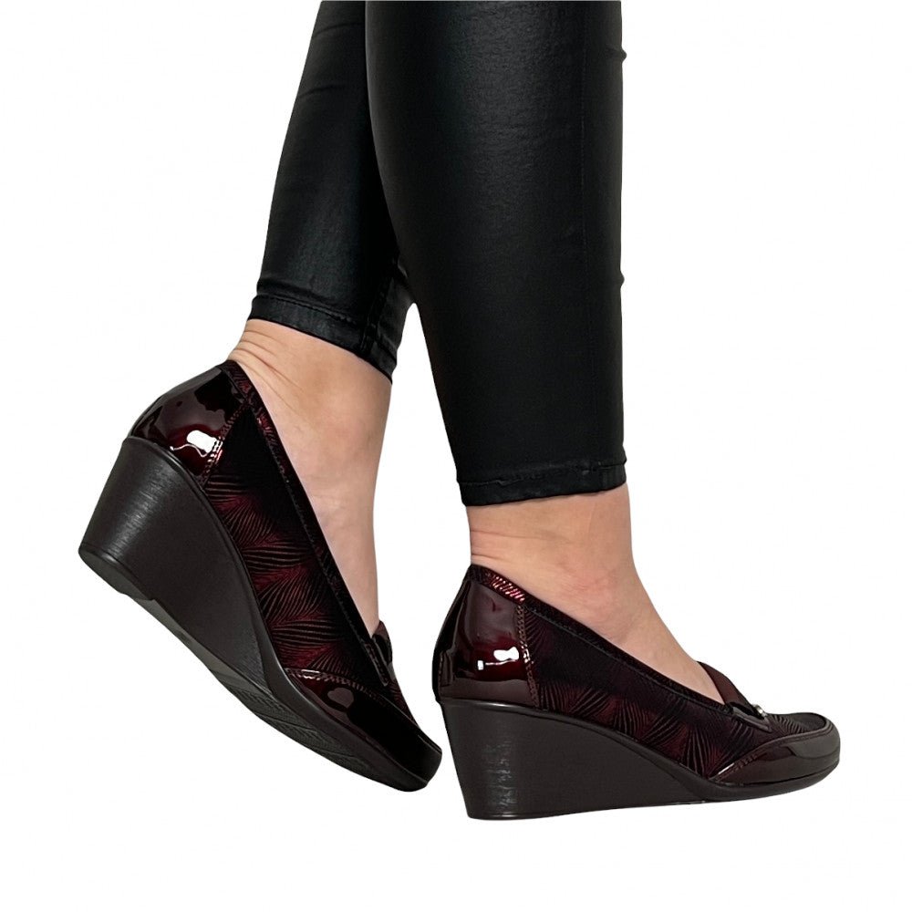 Pantofi Casual Irema Visiniu - BristoGool