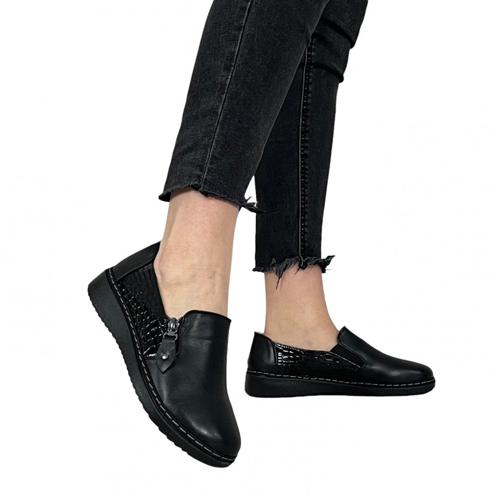 Pantofi Casual Joana Negru