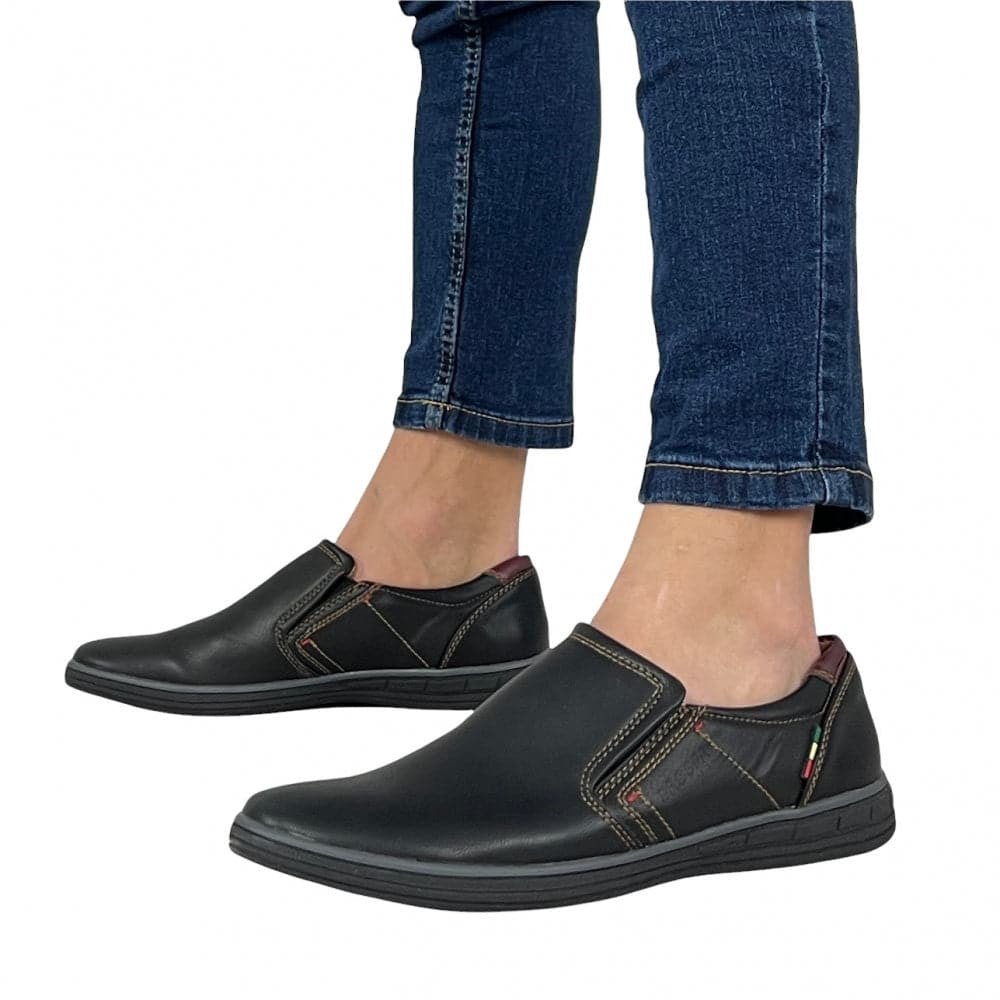 Pantofi Casual Jonas Negru - BristoGool