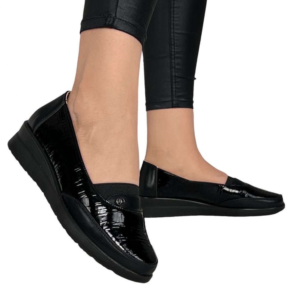 Pantofi Casual Lacti 1 Negru - BristoGool