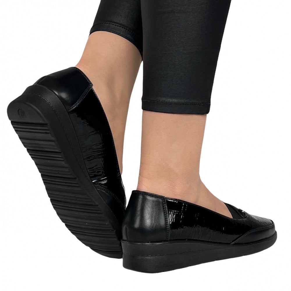 Pantofi Casual Lacti 1 Negru - BristoGool