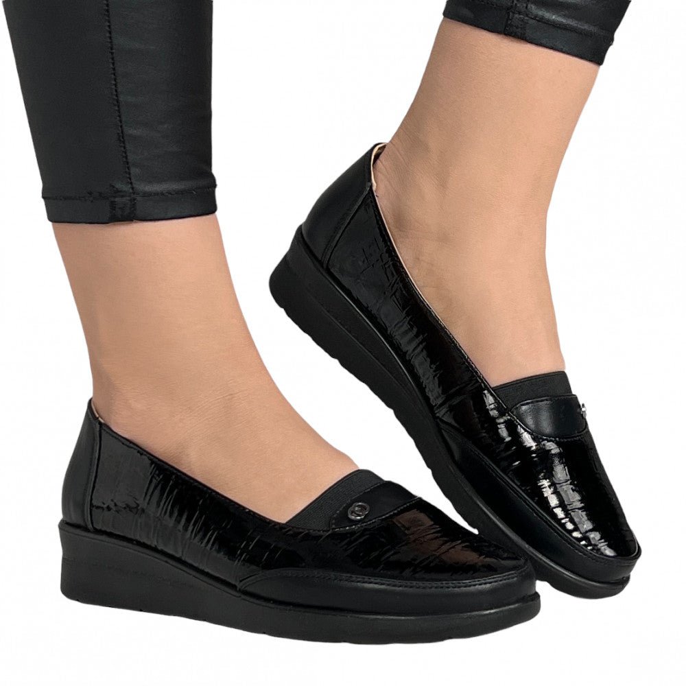Pantofi Casual Lacti 1 Negru - BristoGool