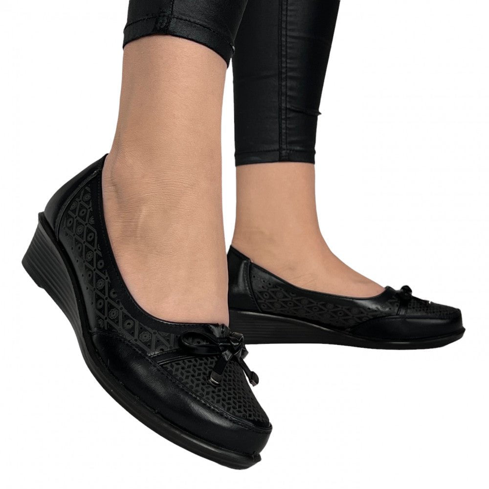 Pantofi Casual Larisa Negru - BristoGool