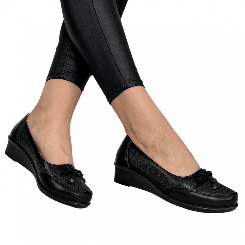 Pantofi Casual Larisa Negru - BristoGool