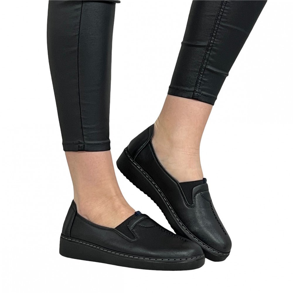 Pantofi Casual Lavaza Negru - BristoGool