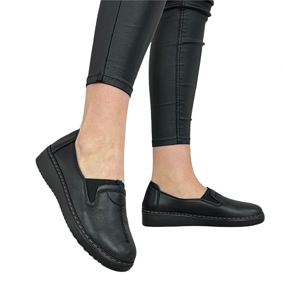Pantofi Casual Lavaza Negru - BristoGool