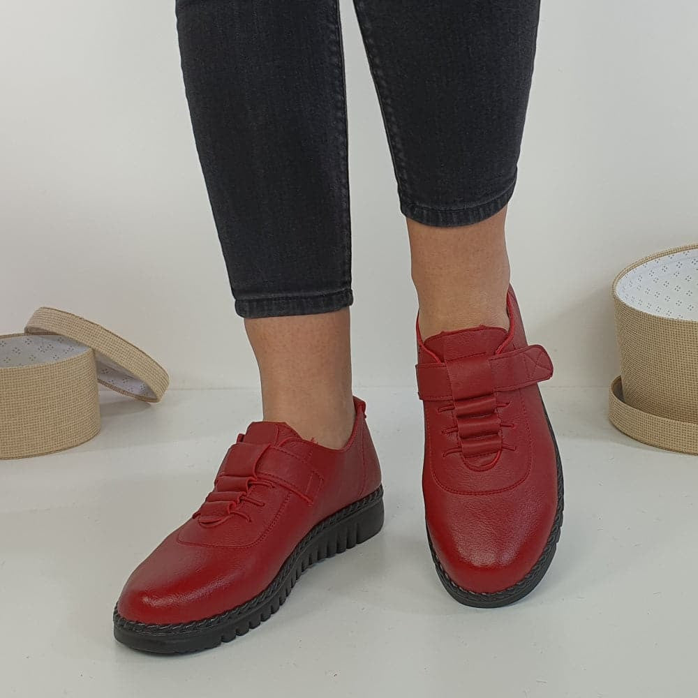 Pantofi Casual Malini Rosu