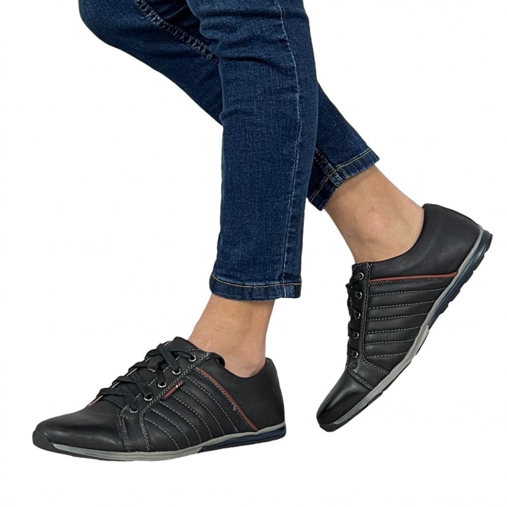 Pantofi Casual Mansur Negru