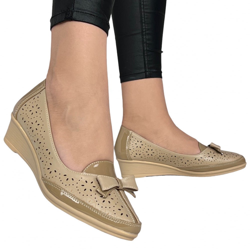 Pantofi Casual Maresa Bej - BristoGool