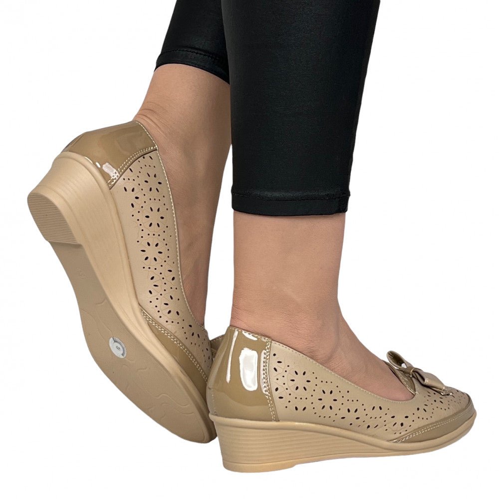 Pantofi Casual Maresa Bej - BristoGool