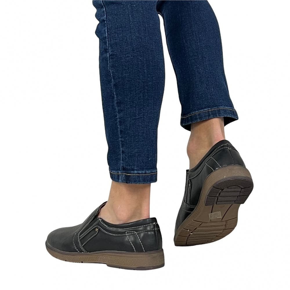 Pantofi Casual Nadim Negru - BristoGool
