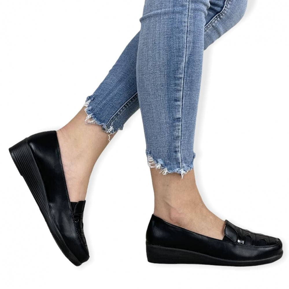 Pantofi Casual Olanda Negru