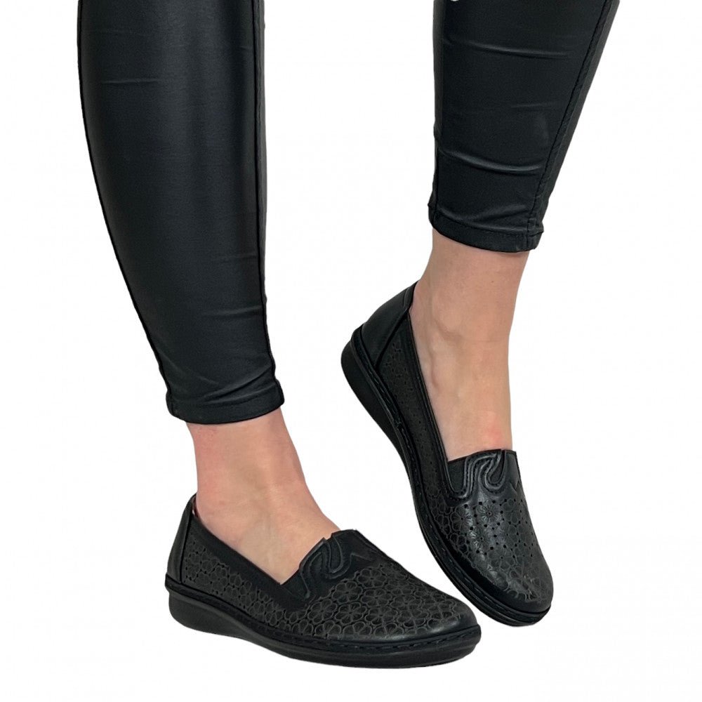 Pantofi Casual Ozana Negru - BristoGool