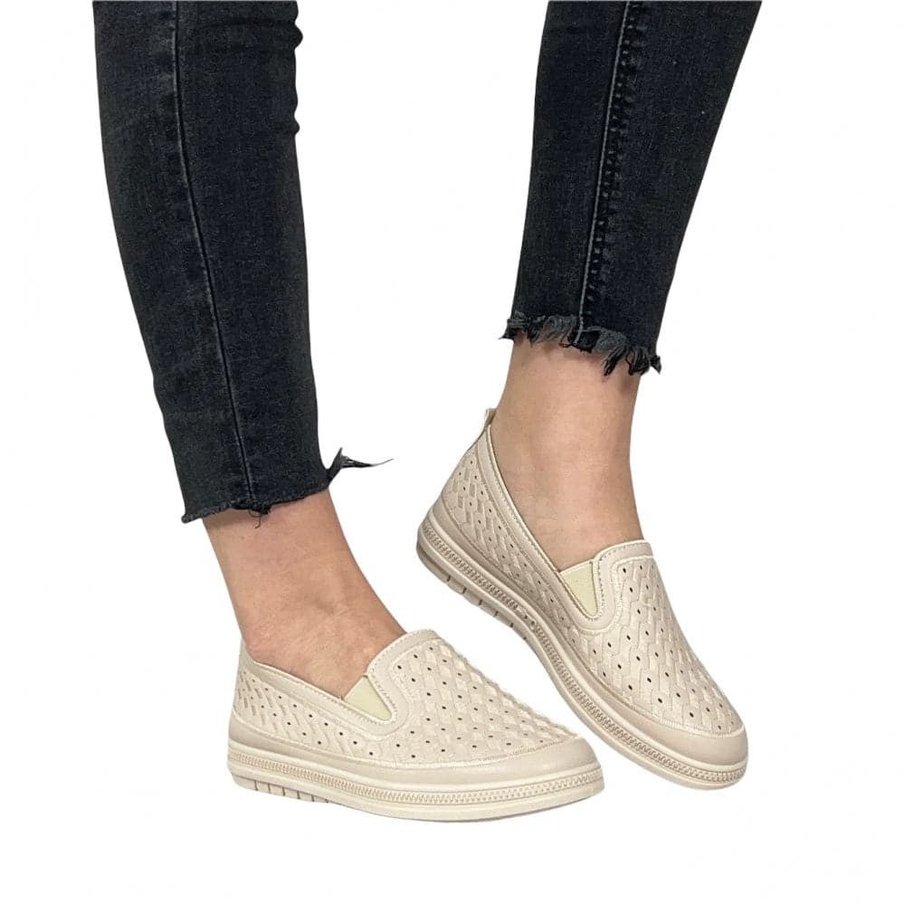 Pantofi Casual Pandora Bej - BristoGool