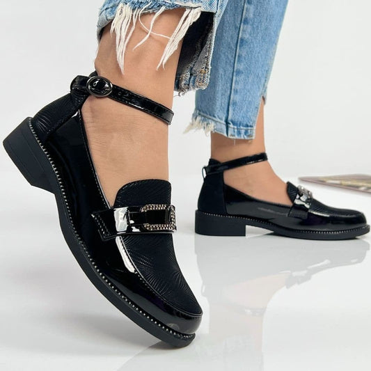 Pantofi Casual Pomi Negru - BristoGool