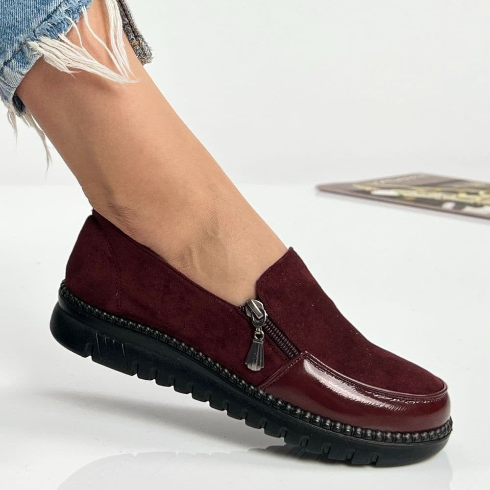 Pantofi Casual Retima Visiniu
