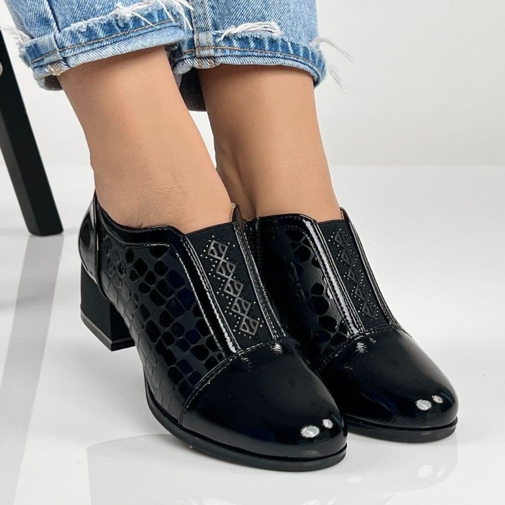 Pantofi Casual Romina Negru - BristoGool