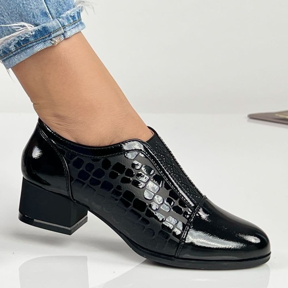 Pantofi Casual Romina Negru - BristoGool