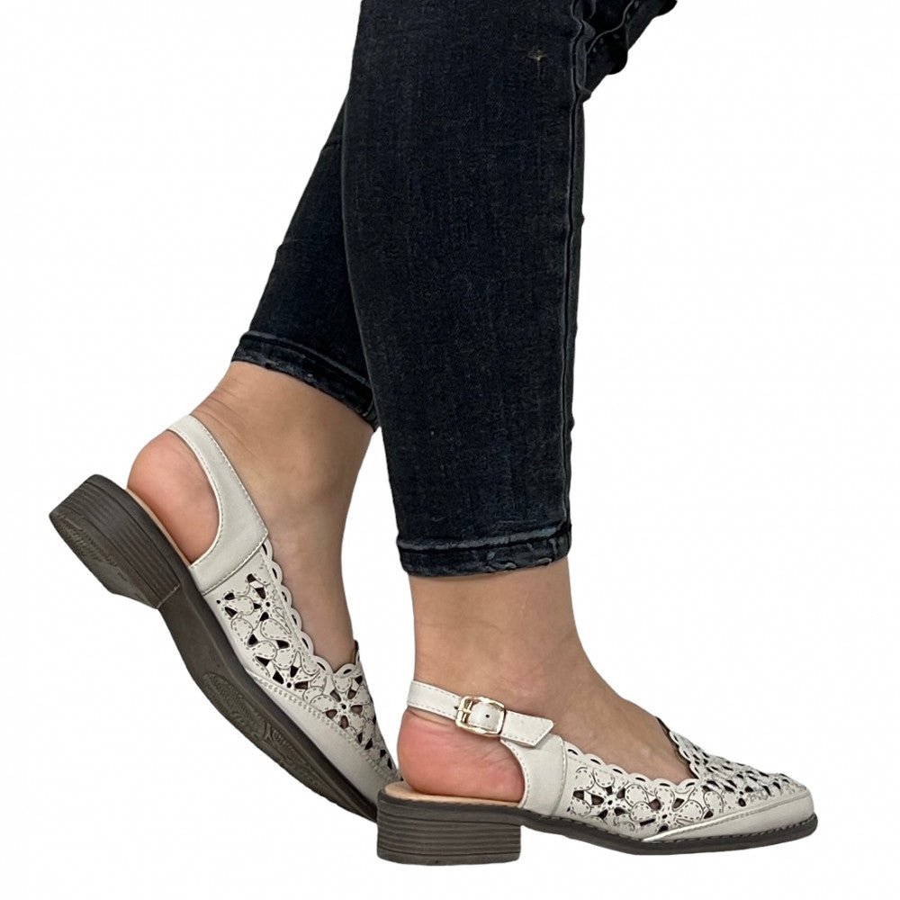 Pantofi Casual Silma Bej - BristoGool