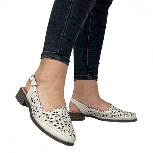 Pantofi Casual Silma Bej - BristoGool
