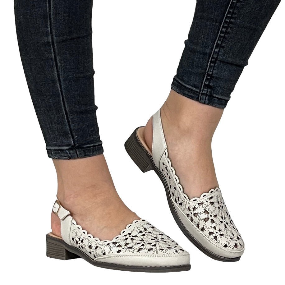 Pantofi Casual Silma Bej - BristoGool