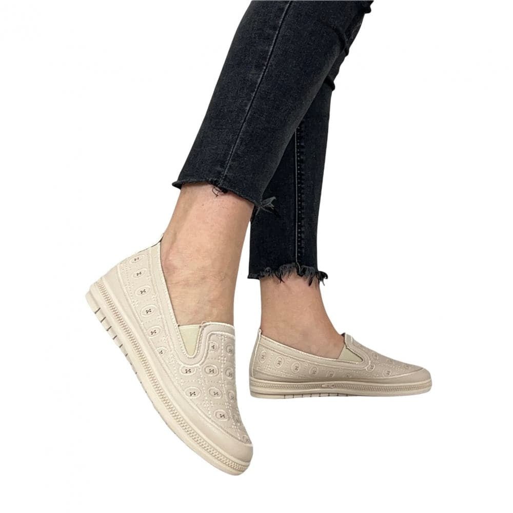 Pantofi Casual Simina Bej - BristoGool