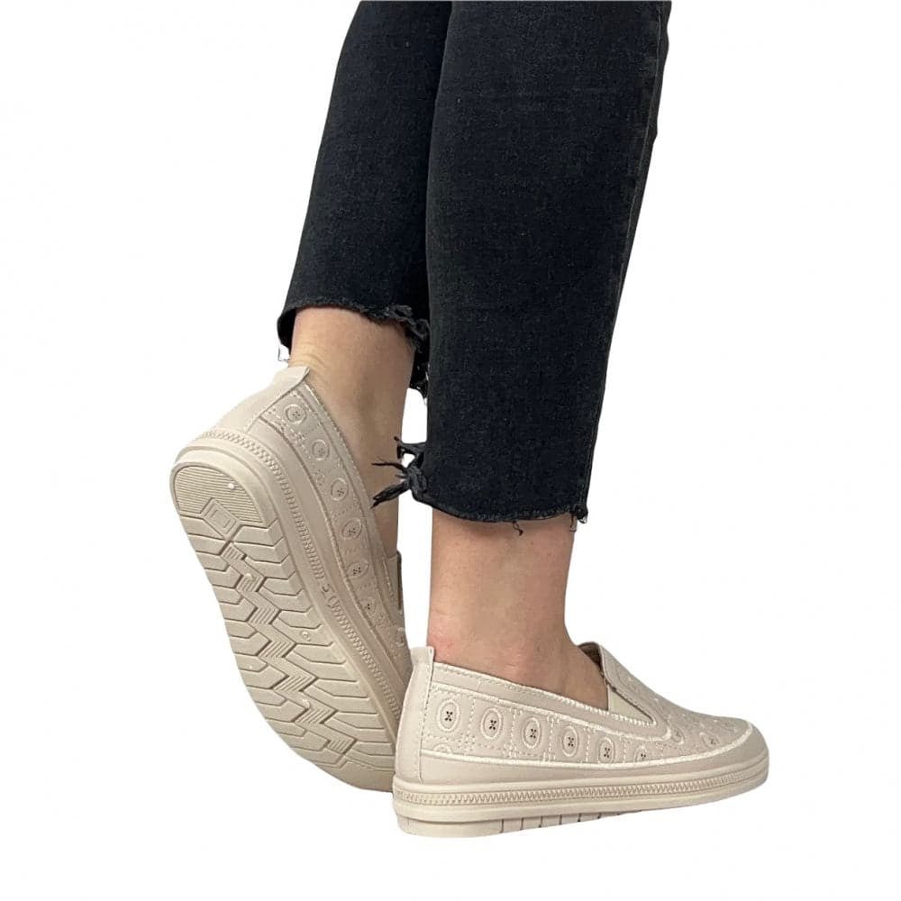 Pantofi Casual Simina Bej - BristoGool