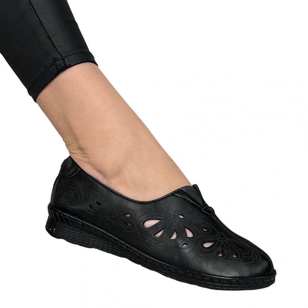 Pantofi Casual Stefania Negru - BristoGool