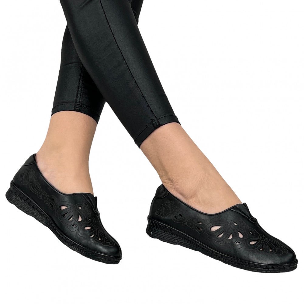 Pantofi Casual Stefania Negru - BristoGool