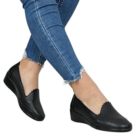 Pantofi Casual Teasa Negru - BristoGool
