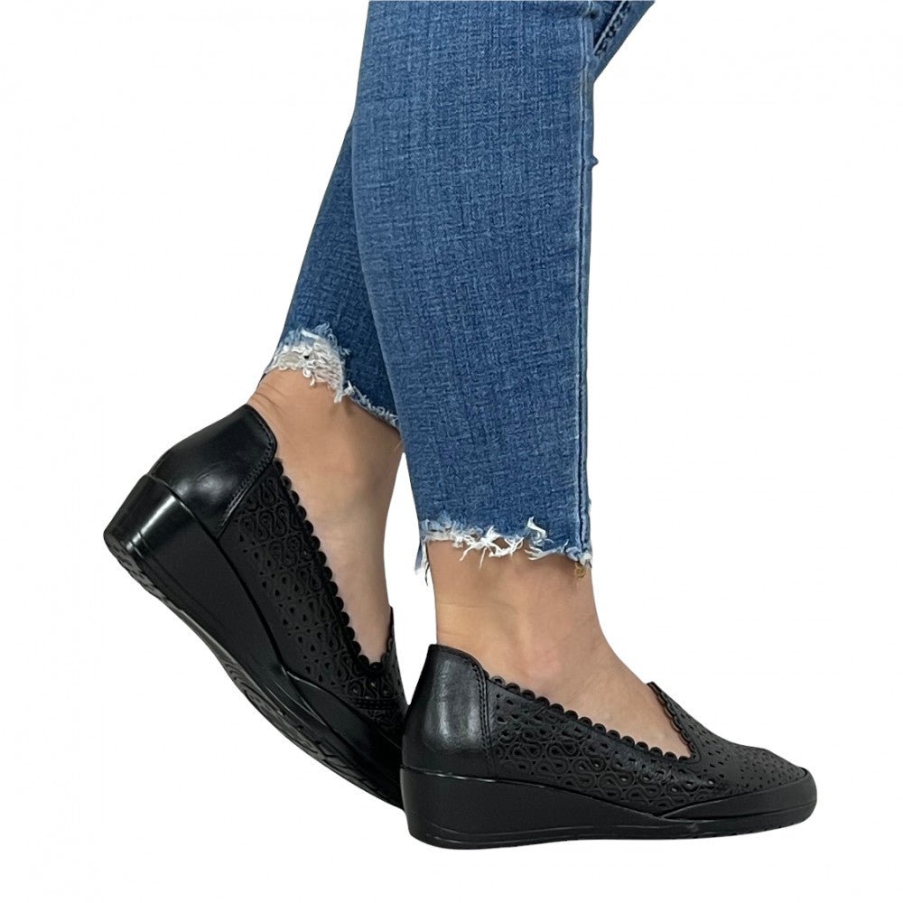 Pantofi Casual Teasa Negru - BristoGool