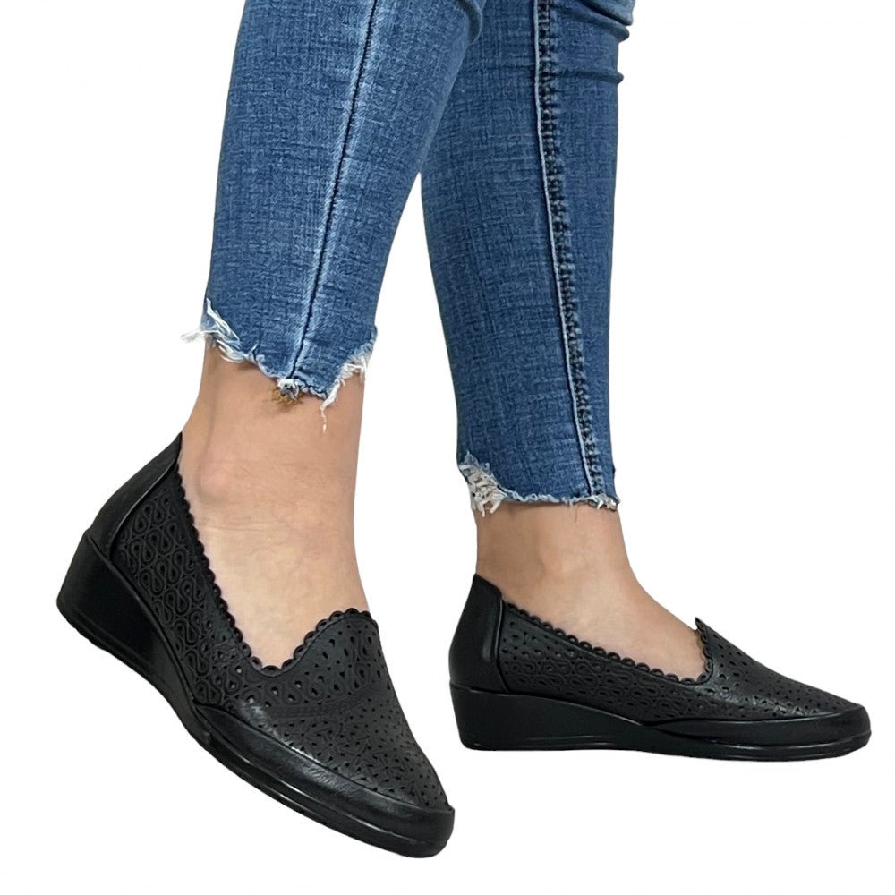 Pantofi Casual Teasa Negru - BristoGool
