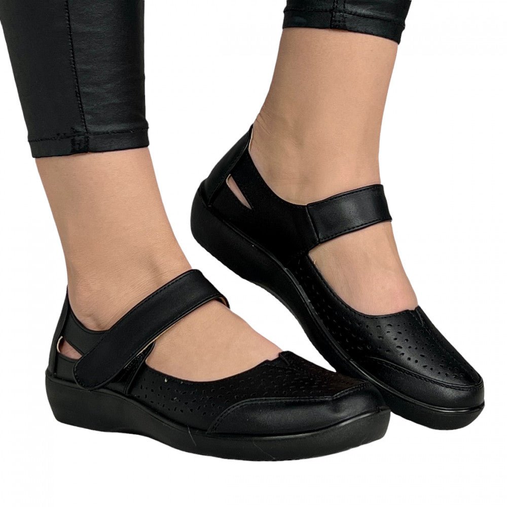 Pantofi Casual Udine 1 Negru - BristoGool