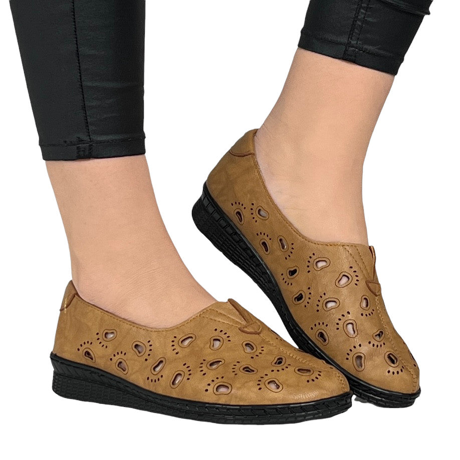 Pantofi Casual Zamfira Maro