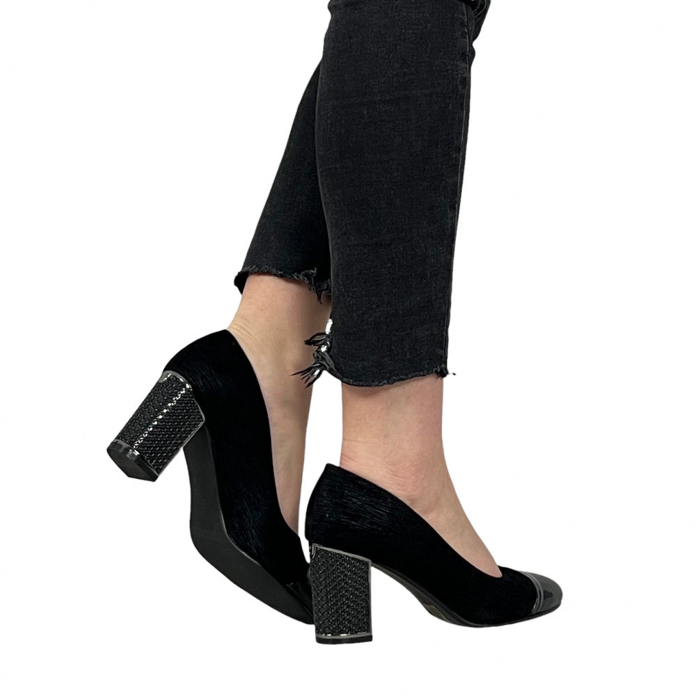 Pantofi Cu Toc Belinda 2 Negru