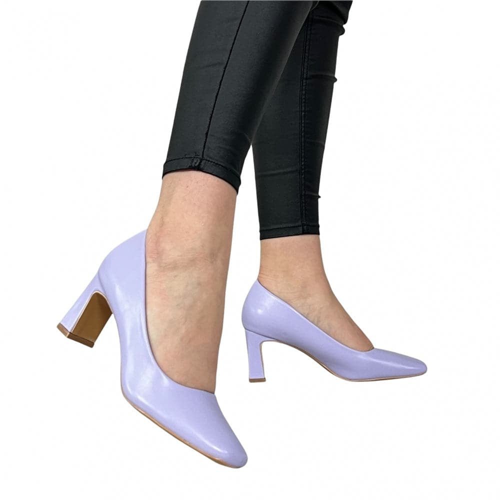 Pantofi Cu Toc Ivy Mov - BristoGool