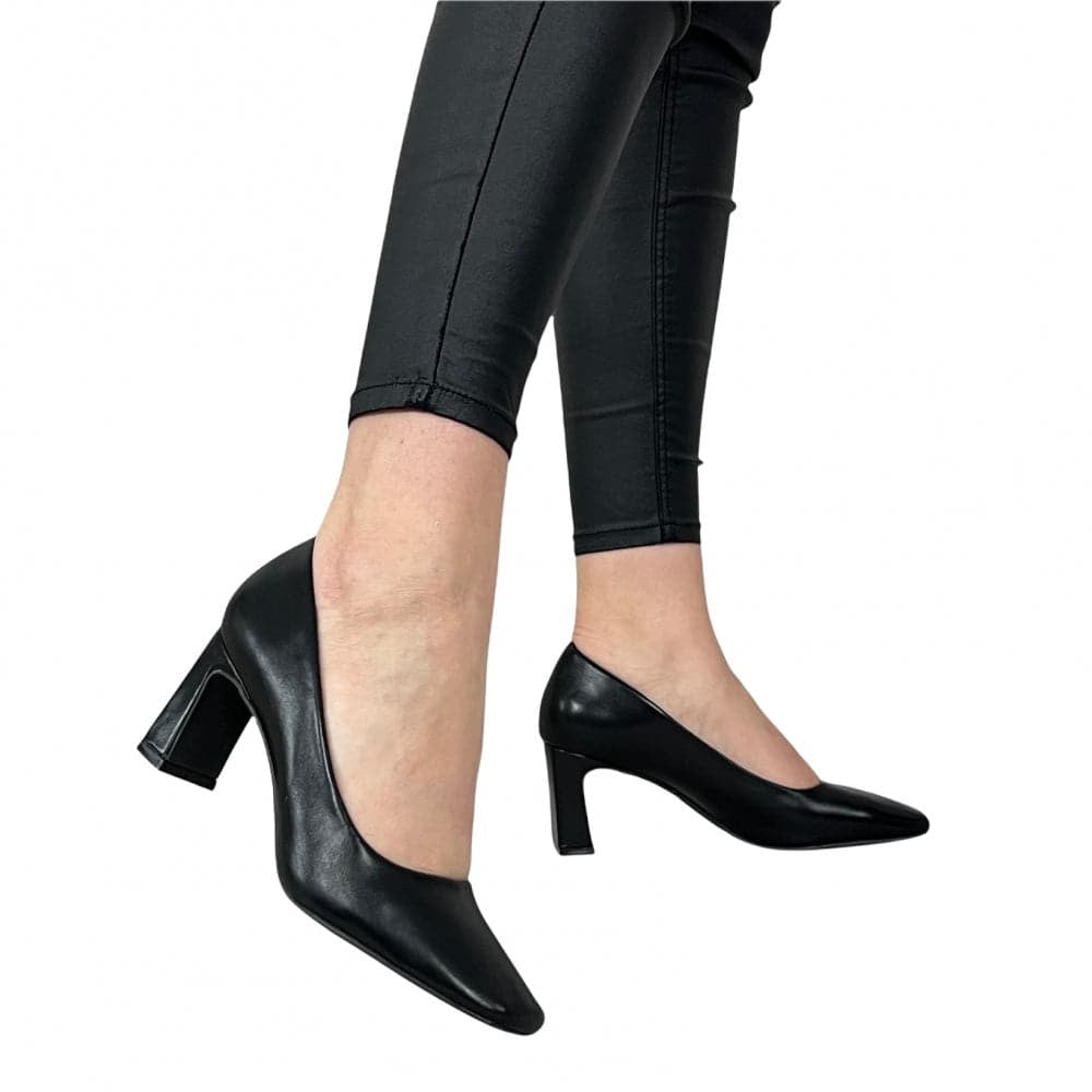 Pantofi Cu Toc Ivy Negru