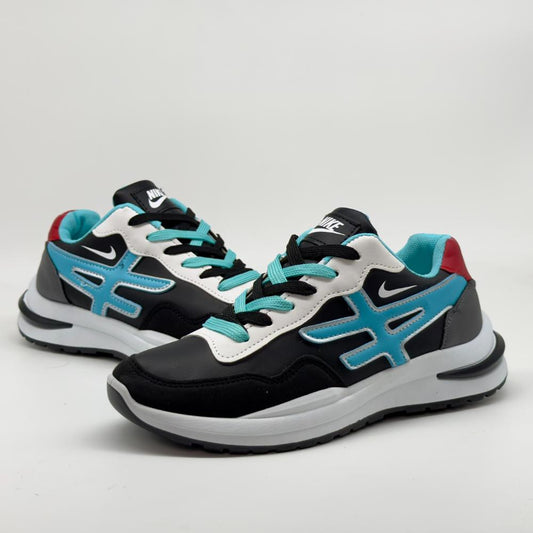 Pantofi Sport Carlos Negru Albastru - BristoGool