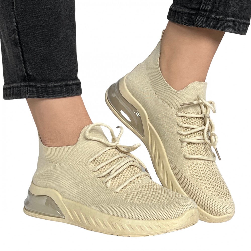 Pantofi Sport Cora Bej - BristoGool