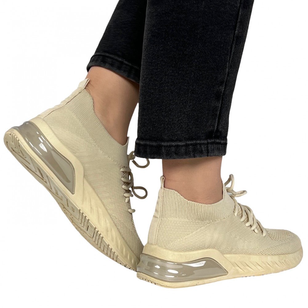 Pantofi Sport Cora Bej - BristoGool