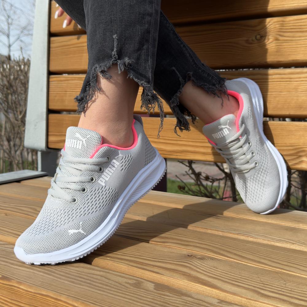 Pantofi Sport Dama Gri Cod BR 1001 - BristoGool