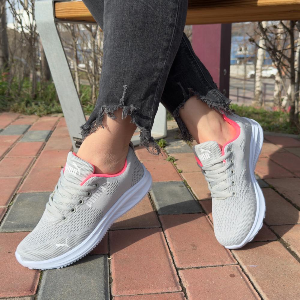 Pantofi Sport Dama Gri Cod BR 1001 - BristoGool