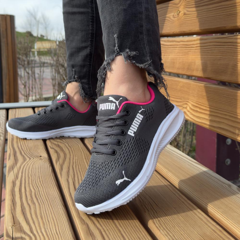 Pantofi Sport Dama Gri Roz Cod BR 1001 - BristoGool