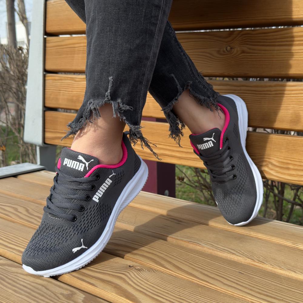 Pantofi Sport Dama Gri Roz Cod BR 1001 - BristoGool