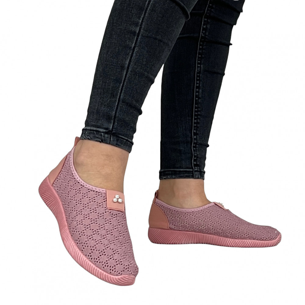 Pantofi Sport Mergos Roz