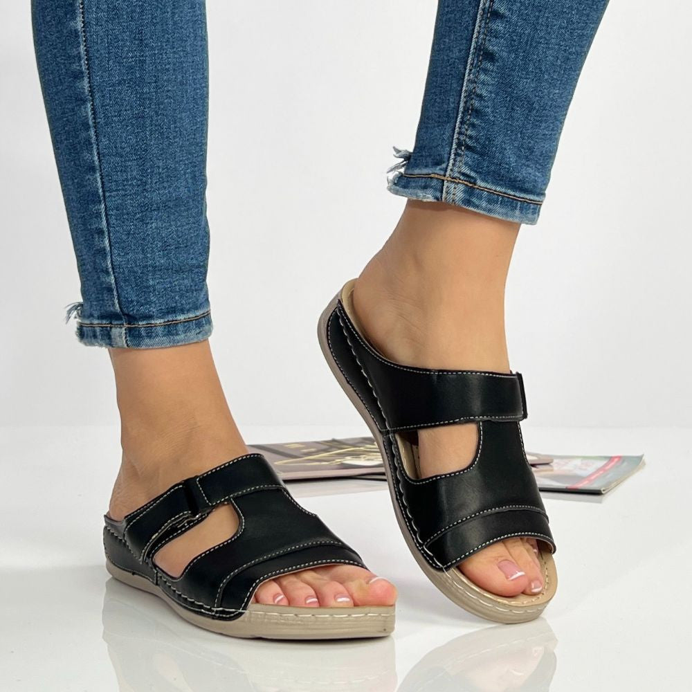 Papuci Calvi Negru