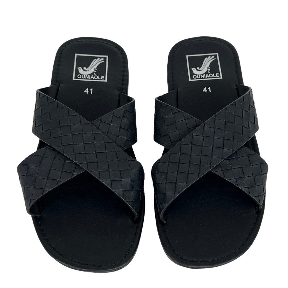 Papuci Moris Negru - BristoGool