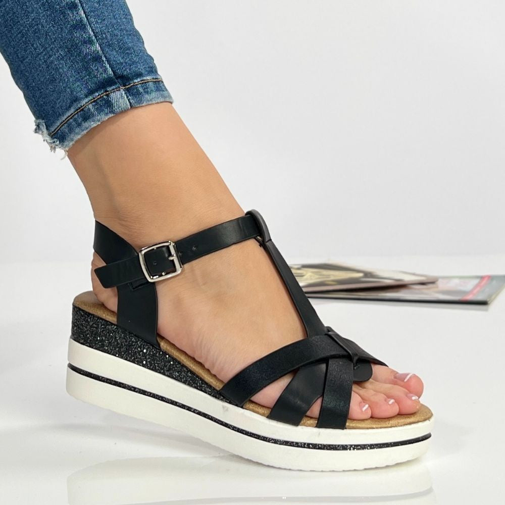 Sandale Ines Negru